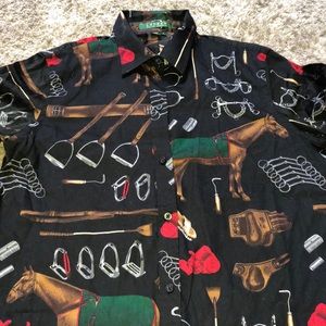Ralph Lauren Tops - Ralph Lauren Equestrian Print Ralph Lauren Tops - Ralph Lauren Equestrian Print